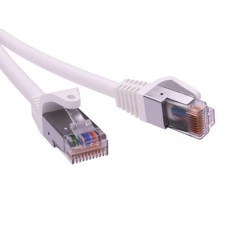 Патч-корд экранированный CAT5E F/UTP 4х2, LSZH, белый, 1.5м DKC RN5EFU4515WH
