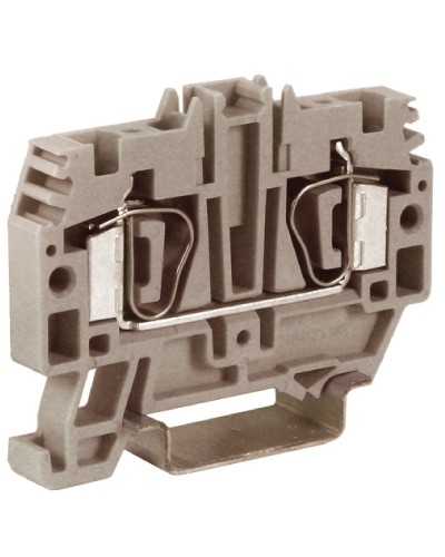 Зажим 4 кв.мм серый DKC ZHM250GR в Ижевске Держатели, клипсы, скобы Pintop.ru