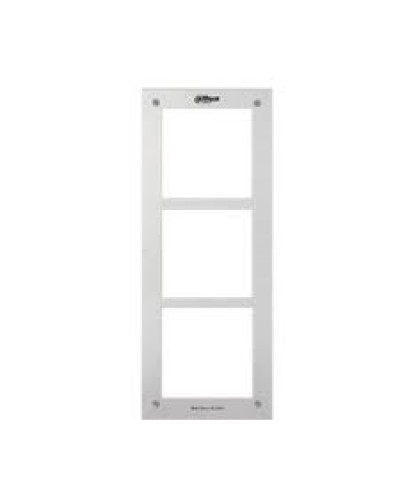 Рамка металическая для 3 модулей Dahua VTOF003 в Ижевске Дополнительное оборудование для СКУД Pintop.ru