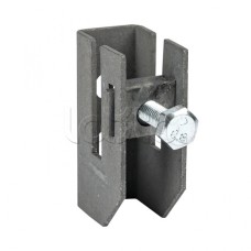 Держатель для полосы толщиной до 8мм с фикс. болтом, HZ EKF PROxima (lp-d2312)