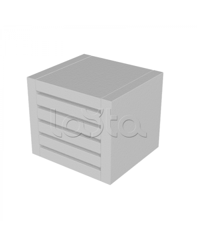 Вентиляционный блок TEHSTRONG VB 100x100x40 (EI 90) EKF (vb10040) в Ижевске Аксессуары для лотков Pintop.ru