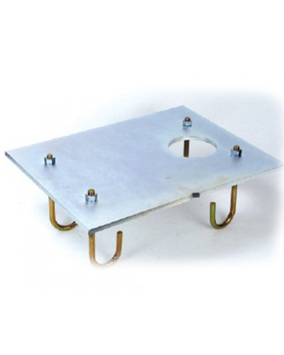 Пластина монтажная с анкерами для шлагбаума B680 H Faac 490139 в Ижевске Запчасти для шлагбаумов и автоматики Pintop.ru