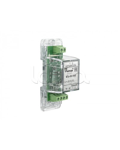 Устройство защиты от импульсных перенапряжений Forteza Блок БГр-30-VDC в Ижевске Устройства защиты операционных процессоров (ОПС) Pintop.ru