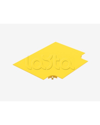 Крышка на ответвитель Т-образный пластиковый Hyperline FBTR-240-TEE-CVR в Ижевске Аксессуары для лотков Pintop.ru