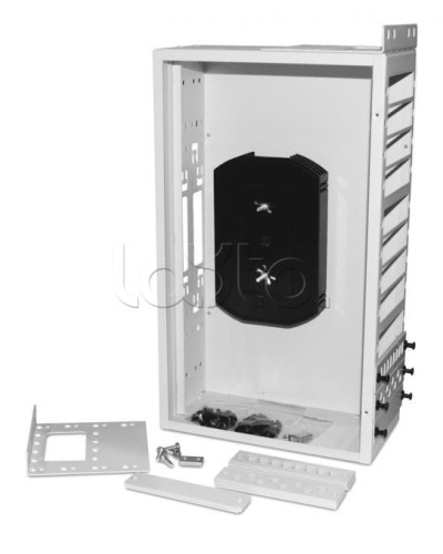 Бокс оптический универсальный 19 Hyperline FO-19R-3U-12xSLT-W140H42-96UN-GY в Ижевске Коммутационные изделия Pintop.ru