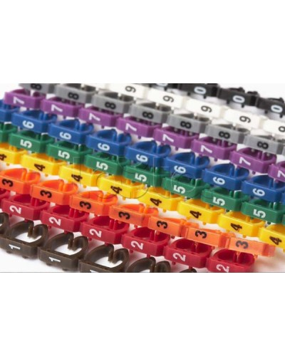 Маркеры (клипсы) на кабель, защелкивающиеся D 4-5.5мм, 0-9, 10 цветов (100 шт)Маркеры (клипсы) на кабель, защелкивающиеся D 4-5.5мм, 0-9, 10 цветов (100 шт) Hyperline (MA-55-R) в Ижевске Держатели, клипсы, скобы Pintop.ru