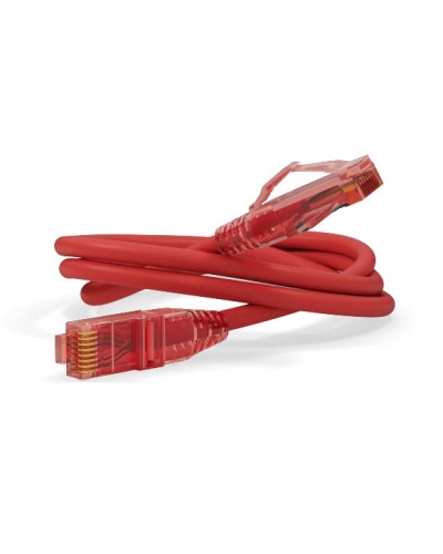 Патч-корд U/UTP Hyperline PC-LPM-UTP-RJ45-RJ45-C5e-15M-LSZH-RD в Ижевске Патчкорды (медные) Pintop.ru