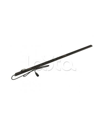 Блок розеток вертикальный черн Hyperline (SHE-32SH-BAV-3PVB) в Ижевске Блоки розеток Pintop.ru