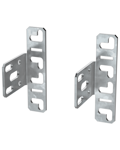 FORMAT Кронштейн профиля монтажного 50х25 тип 1 (2шт/упак) IEK (FO-00-BPRM-1) в Ижевске Аксессуары для стоек и шкафов Pintop.ru