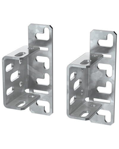 FORMAT Кронштейн профиля монтажного 50х25 тип 2 (2шт/упак) IEK (FO-00-BPRM-2) в Ижевске Аксессуары для стоек и шкафов Pintop.ru