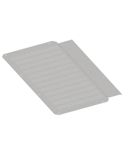 FORMAT Фланец основания встроенного отсека вентилируемый 400х800мм IEK (FO-00-FBCV-040-080) в Ижевске Аксессуары для стоек и шкафов Pintop.ru