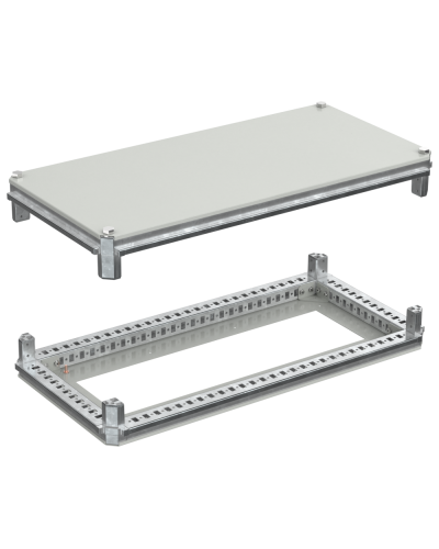 FORMAT Крыша и основание (под фланец) 400х800мм IEK (FO-00-KOF-040-080) в Ижевске Аксессуары для стоек и шкафов Pintop.ru