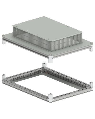 FORMAT Крыша и основание (под фланец) 600х800мм IP31 IEK (FO-00-KOF-060-080-31) в Ижевске Аксессуары для стоек и шкафов Pintop.ru