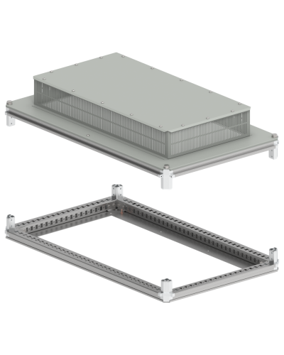 FORMAT Крыша и основание (под фланец) 600х1000мм IP31 IEK (FO-00-KOF-060-100-31) в Ижевске Аксессуары для стоек и шкафов Pintop.ru