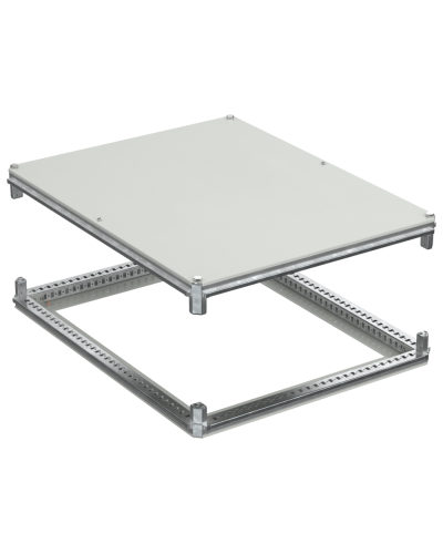 FORMAT Крыша и основание (под фланец) 1000х800мм IEK (FO-00-KOF-100-080) в Ижевске Аксессуары для стоек и шкафов Pintop.ru