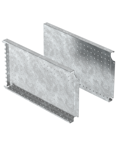 FORMAT Панель монтажная боковая перфорированная 300х600мм (2шт/упак) IEK (FO-00-MPSP-030-060) в Ижевске Аксессуары для стоек и шкафов Pintop.ru