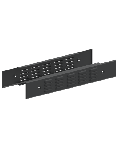 FORMAT Панель цоколя вентилируемая 100х600мм RAL7021 (2шт/компл) IEK (FO-00D-PCV-010-060-7021) в Ижевске Аксессуары для стоек и шкафов Pintop.ru