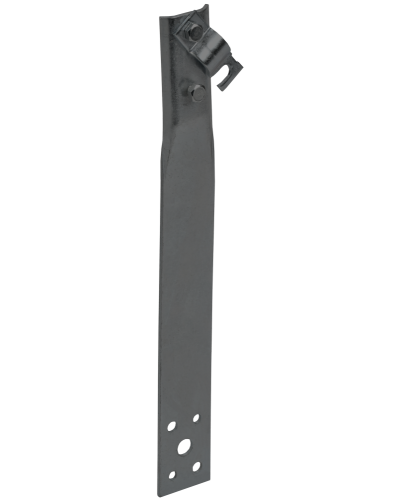 Держатель проводника круглого 6-10мм винтовой прямой h=60мм оцинкованная сталь TD IEK (ZDP86-13-1-16-60) в Ижевске Крепеж Pintop.ru