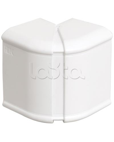 Угол изменяемый внешний для соединения двух кабель-каналов типоразмера 100х60 IEK (CKK-40D-W-100-060-K01) в Ижевске Аксессуары для кабель-канала Pintop.ru