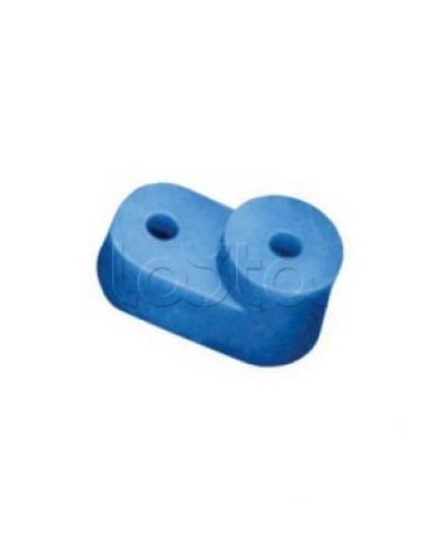 Угловой изолятор для «0» шины синий IEK YIS32 в Ижевске Клеммные колодки Pintop.ru