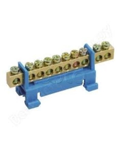 Шина нулевая с DIN-изолятором типа «Стойка» ШНИ-6х9-14-С-С IEK YNN10-69-14P-K07 в Ижевске Клеммные колодки Pintop.ru