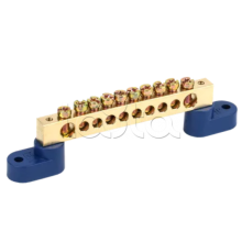 Шина нулевая ШНИ-8Х12-10-У2-С IEK (YNN10-812-10C2-K07)