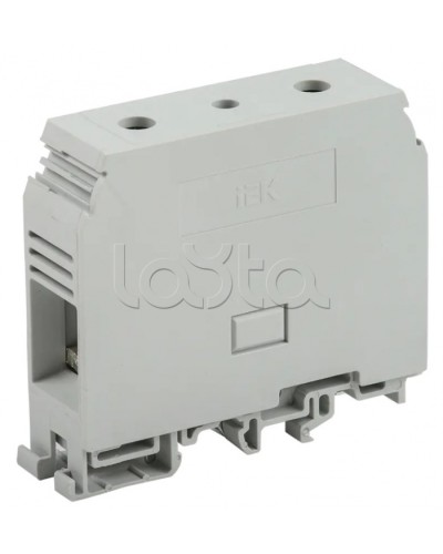 Зажим наборный ЗЗНИ-95 серый IEK (YZN10-095-K03) в Ижевске Клеммные колодки Pintop.ru