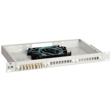 ITK 1U кросс укомплектованный: LC (duplex) 4шт;(OM3) (FOBX24-1U-4LCUD03)