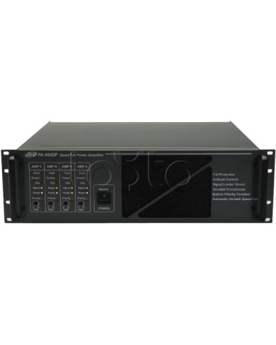 Усилитель мощности 4-x канальный JDM PA-412DP в Ижевске Усилители Pintop.ru