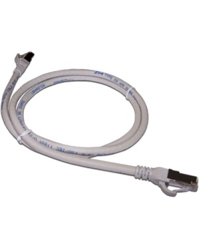 Патч-корд RJ45 - RJ45, 4 пары, FTP, категория 6A, 0.5 м, серый LANMASTER LAN6A-S45-45-0.5-GY в Ижевске Патчкорды (медные) Pintop.ru