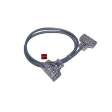 Патч-корд S110P4-S110P4, кат.5e, 1.0 метр LANMASTER LAN-P4-P4-1.0