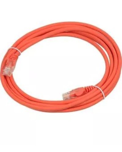 Патч-корд RJ45 - RJ45, 4 пары, UTP, категория 6, 0.5 м, оранжевый, LSZH LANMASTER LAN-PC45/U6-0.5-OR в Ижевске Патч-корды и пигтейлы Pintop.ru