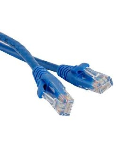 Патч-корд RJ45 - RJ45, 4 пары, UTP, категория 6, 1 м, синий, LSZH LANMASTER LAN-PC45/U6-1.0-BL в Ижевске Патч-корды и пигтейлы Pintop.ru
