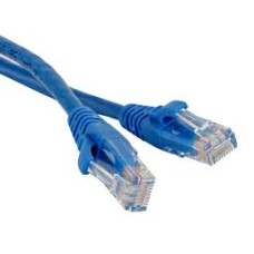 Патч-корд RJ45 - RJ45, 4 пары, UTP, категория 6, 1.5 м, синий, LSZH LANMASTER LAN-PC45/U6-1.5-BL
