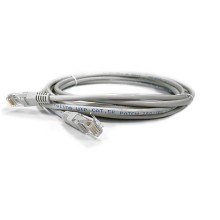 Патч-корд RJ45 - RJ45, 4 пары, UTP, категория 6, 5 м, белый, LSZH LANMASTER LAN-PC45/U6-5.0-WH