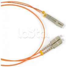 Патч-корд оптический LANMASTER LAN-SC-FC/OM2-0.5