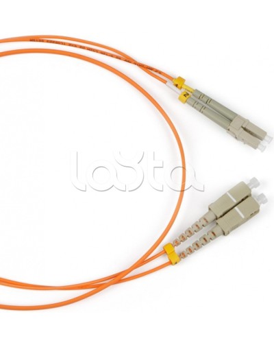 Патч-корд оптический LANMASTER LAN-SC-FC/OM2-1.5 в Ижевске Патч-корды и пигтейлы Pintop.ru
