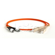 Патч-корд оптический LANMASTER LAN-SC-FC/OM3-0.5