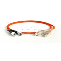 Патч-корд оптический LANMASTER LAN-SC-FC/OM3-1.0