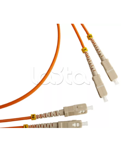 Патч-корд оптический LANMASTER LAN-SC-SC/SU-20 в Ижевске Патч-корды и пигтейлы Pintop.ru