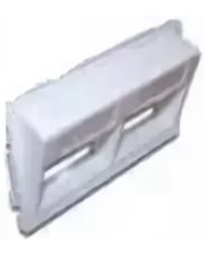 Рамка адаптерная LANMASTER LAN-WA-P2H/A-WH в Ижевске Коммутационные изделия Pintop.ru