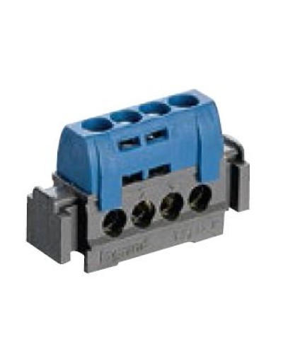 Клеммник синий 4х1.5-16 мм2 LEGRAND 004840 в Ижевске Клеммные колодки Pintop.ru