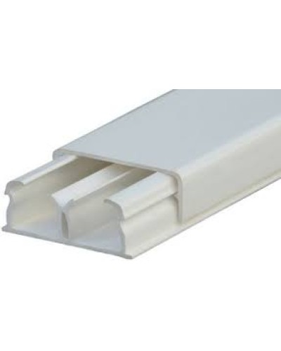 Мини-плинтус DLPlus 32x12,5 мм 2 отделения длина 2,1 м белый Legrand 030014 в Ижевске Кабель-канал Pintop.ru