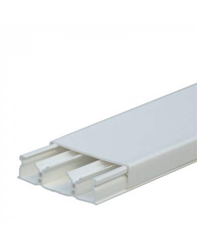 Мини-плинтус DLPlus 60x16 - 3 секции - длина 2,10 м - белый Legrand 030026 в Ижевске Кабель-канал Pintop.ru