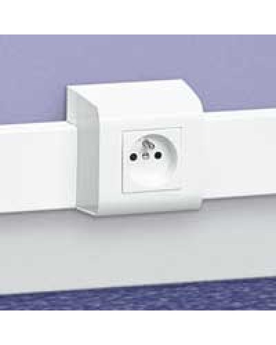 Суппорт Mosaic 75x20 2М LEGRAND 030378 в Ижевске Аксессуары для кабель-канала Pintop.ru