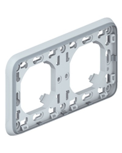 Рамка с суппортом для встроенного монтажа Plexo Legrand 069683 в Ижевске Аксессуары для кабель-канала Pintop.ru