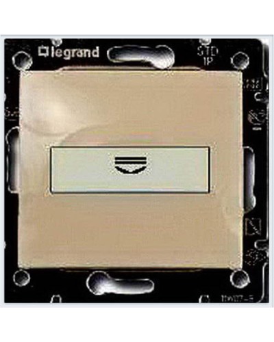 Выключатель c картой 10А слоновая кость Valena Legrand 774134 в Ижевске Аксессуары для кабель-канала Pintop.ru