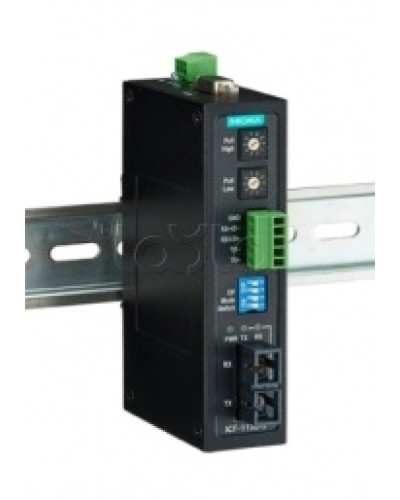 Конвертер RS-232/422/485 в одномодовое оптоволокно (SС разъем) с сертификатом IECEx Moxa ICF-1150-S-SC-IEX в Ижевске Дополнительное оборудование для ОПС Pintop.ru