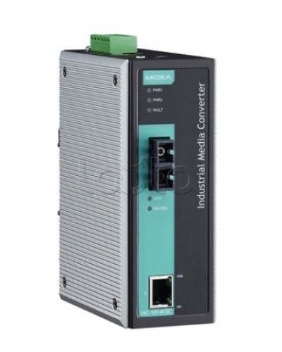 Медиаконвертер Ethernet 10/100BaseTX в 100BaseFX (SC) Moxa IMC-101-S-SC-T в Ижевске Дополнительное оборудование для ОПС Pintop.ru