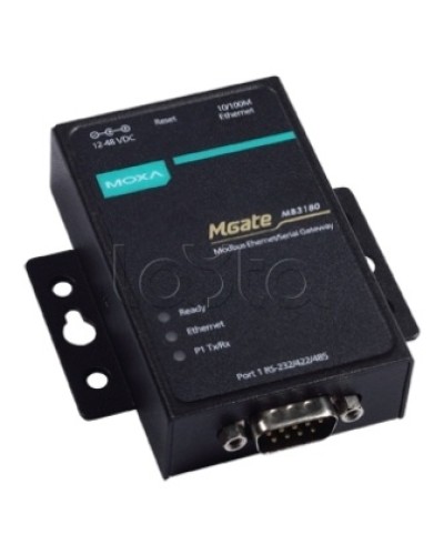 Преобразователь Modbus-RTU/ASCII в Modbus/TCP Moxa MGATE MB3180 в Ижевске Дополнительное оборудование для ОПС Pintop.ru